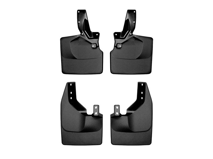 WeatherTech No Drill Mud Flaps for 2021+ Ford Bronco w/ 315 Tires & Plastic bumper Front & Rear Set | wet110140-120140