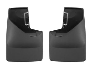 WeatherTech No Drill Mud Flaps for 2021+ Ford Bronco w/ 315 tire & Steel bumper Rear Set | wet120145