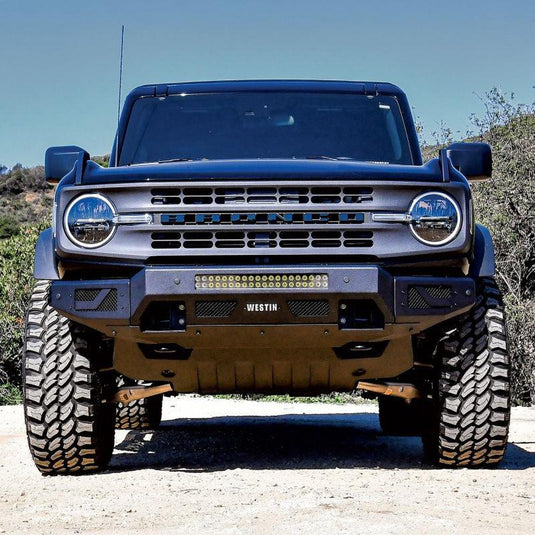 Westin Pro-Mod Front Bumper for 2021+ Ford Bronco - Textured Black | wes58-41255