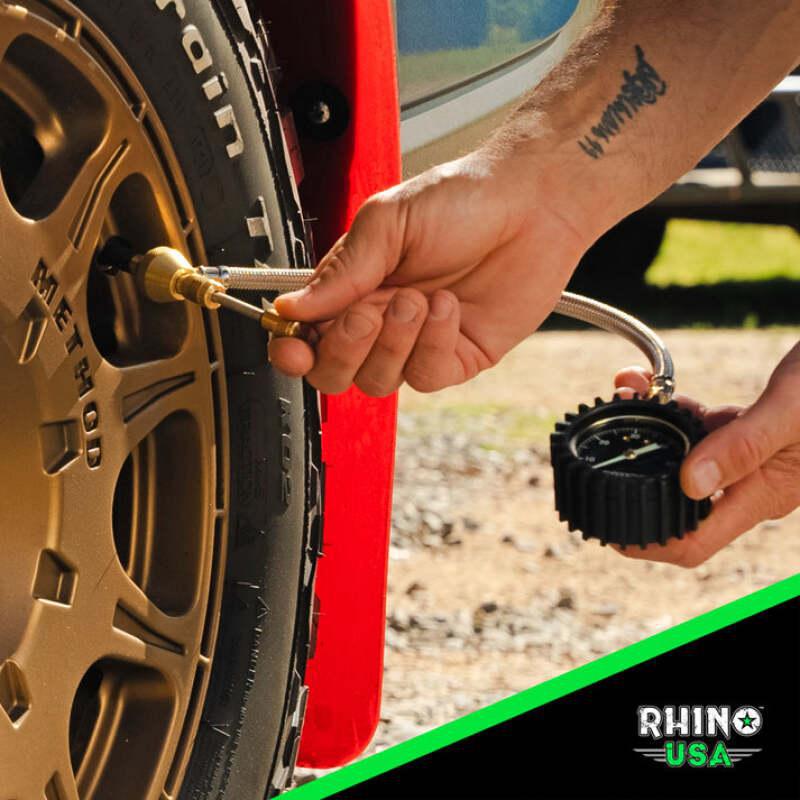 Rhino USA 60Psi Tire Deflator Gauge | DEFLATOR-GAUGE