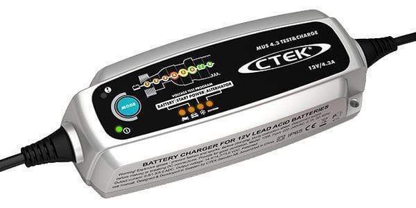 CTEK Battery Charger - MUS 4.3 Test & Charge - 12V