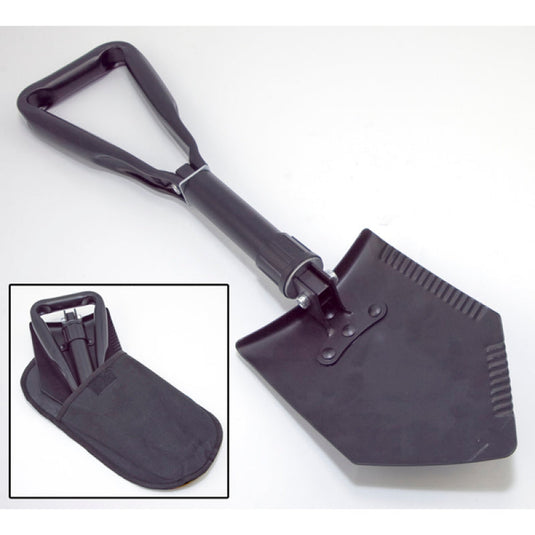Rugged Ridge Heavy Duty Tri-Fold Recovery Shovel - Recovery Gear for 2021+ Ford Bronco