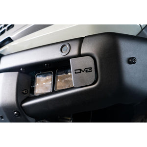 DV8 Offroad Bumper Pocket Light Mount (Pair) 3in LED Pod Lights for 2021+ Ford Bronco Modular Bumper | dveLBBR-05