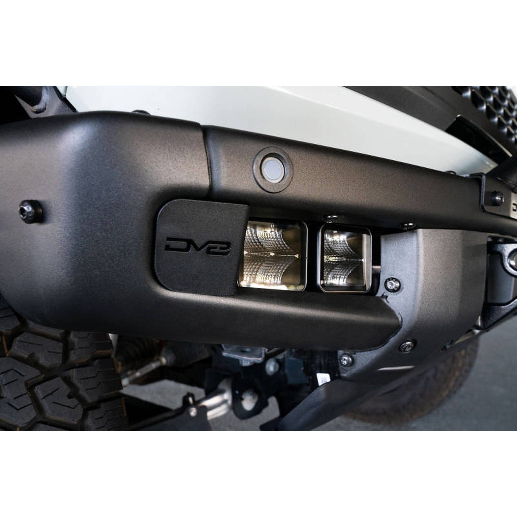 DV8 Offroad Bumper Pocket Light Mount (Pair) 3in LED Pod Lights for 2021+ Ford Bronco Modular Bumper | dveLBBR-05