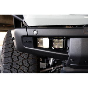 DV8 Offroad Bumper Pocket Light Mount (Pair) 3in LED Pod Lights for 2021+ Ford Bronco Modular Bumper | dveLBBR-05