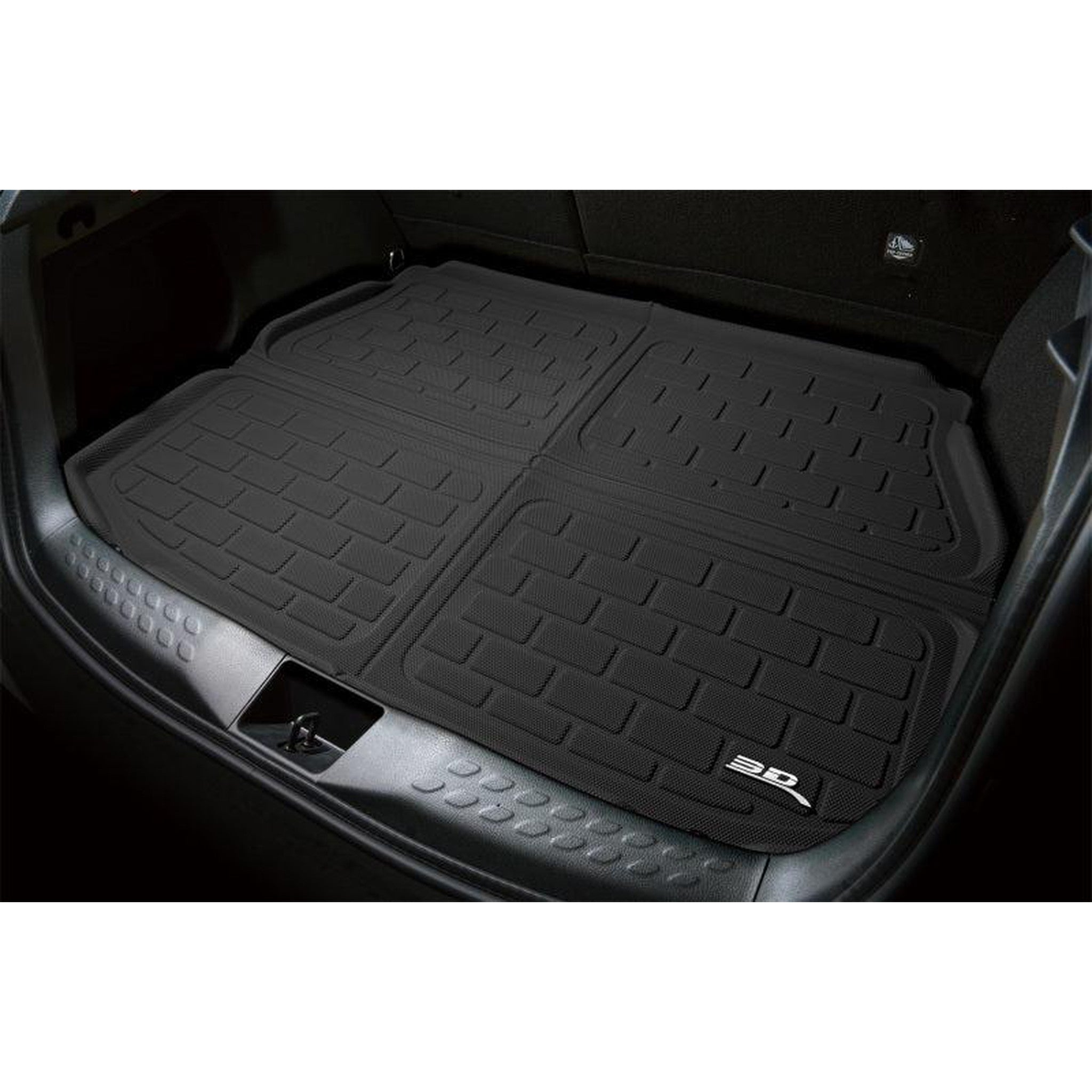 3D Maxpider Kagu Black Cargo Liner for 2021+ Ford Bronco 4-Door | aceM1FR1491309