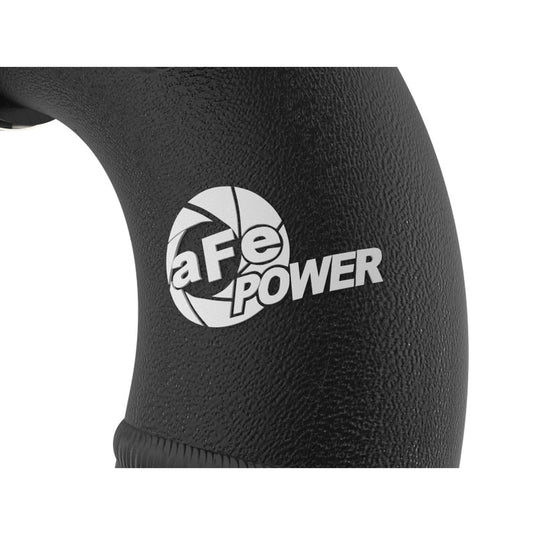 aFe Power BladeRunner 3in Aluminum Cold Charge Pipe - Black - 2.3L for 2021+ Ford Bronco | afe46-20579-B