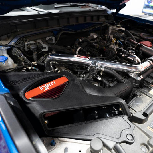 Injen Evolution Cold Air Intake System (Oiled Air Filter) for 2021+ Ford Bronco 2.7L | injEVO9301C