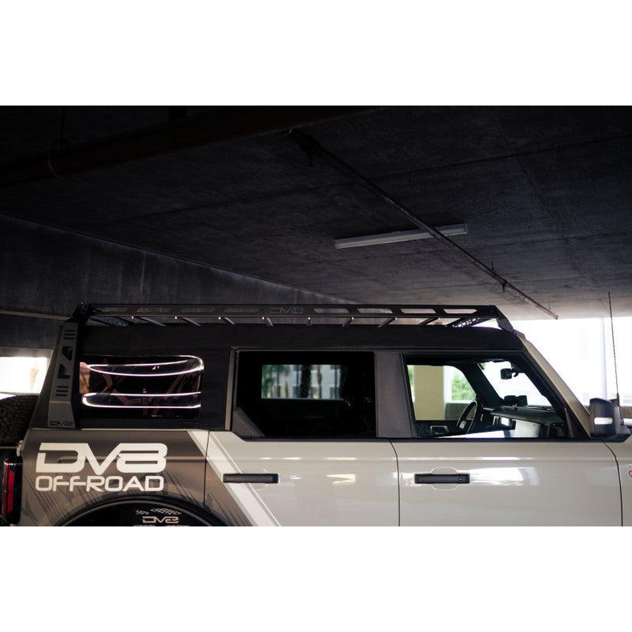 DV8 Offroad Soft Top Roof Rack for 2021+ Ford Bronco | dveRRBR-01