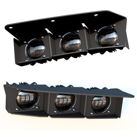 ORACLE Lighting 21-22 Ford Bronco Triple LED Fog Light Kit for Modular Bumper - White