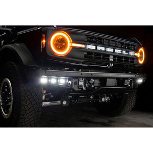 ORACLE Lighting 21-22 Ford Bronco Triple LED Fog Light Kit for Modular Bumper - White