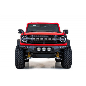 Addictive Desert Designs Bomber Front Bumper (w/ 3 Rigid 360 Mounts) for 2021+ Ford Bronco | F230194130103