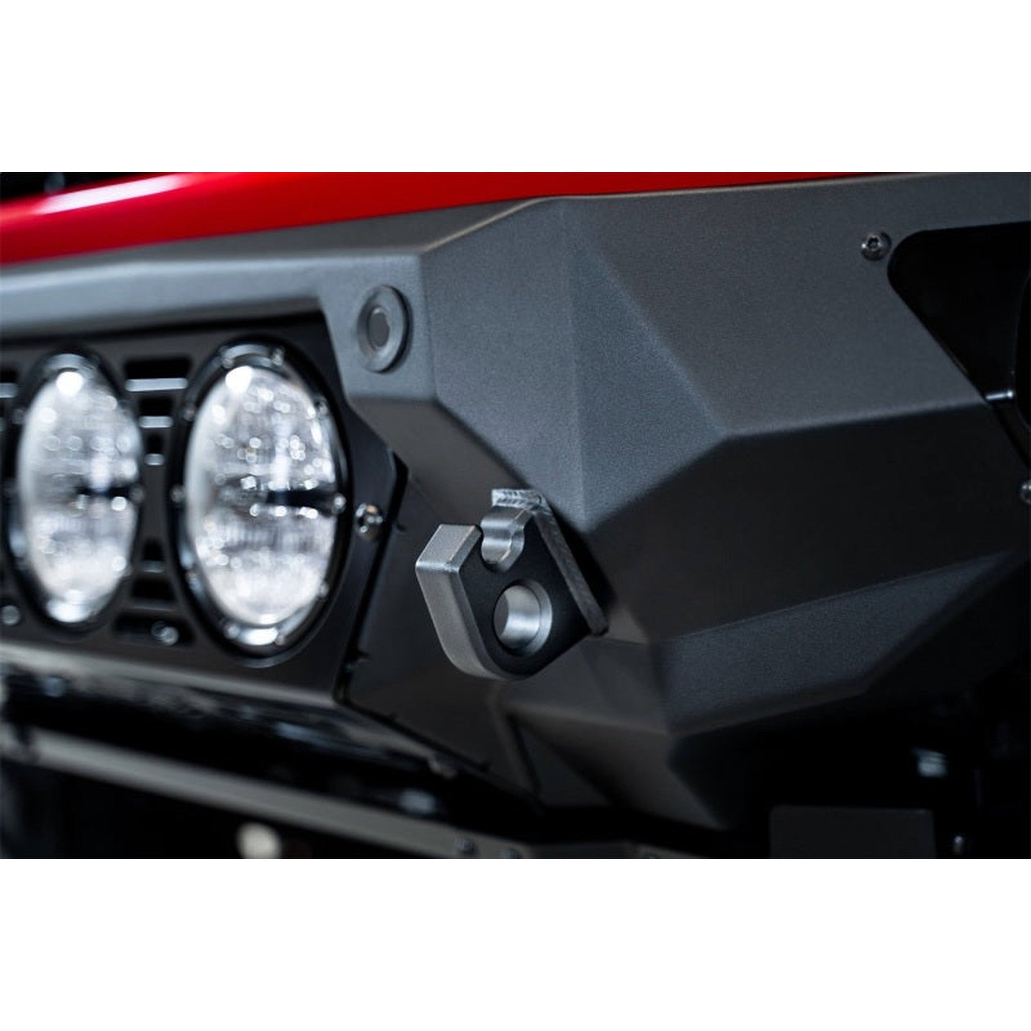 Addictive Desert Designs Bomber Front Bumper (w/ 3 Rigid 360 Mounts) for 2021+ Ford Bronco | F230194130103