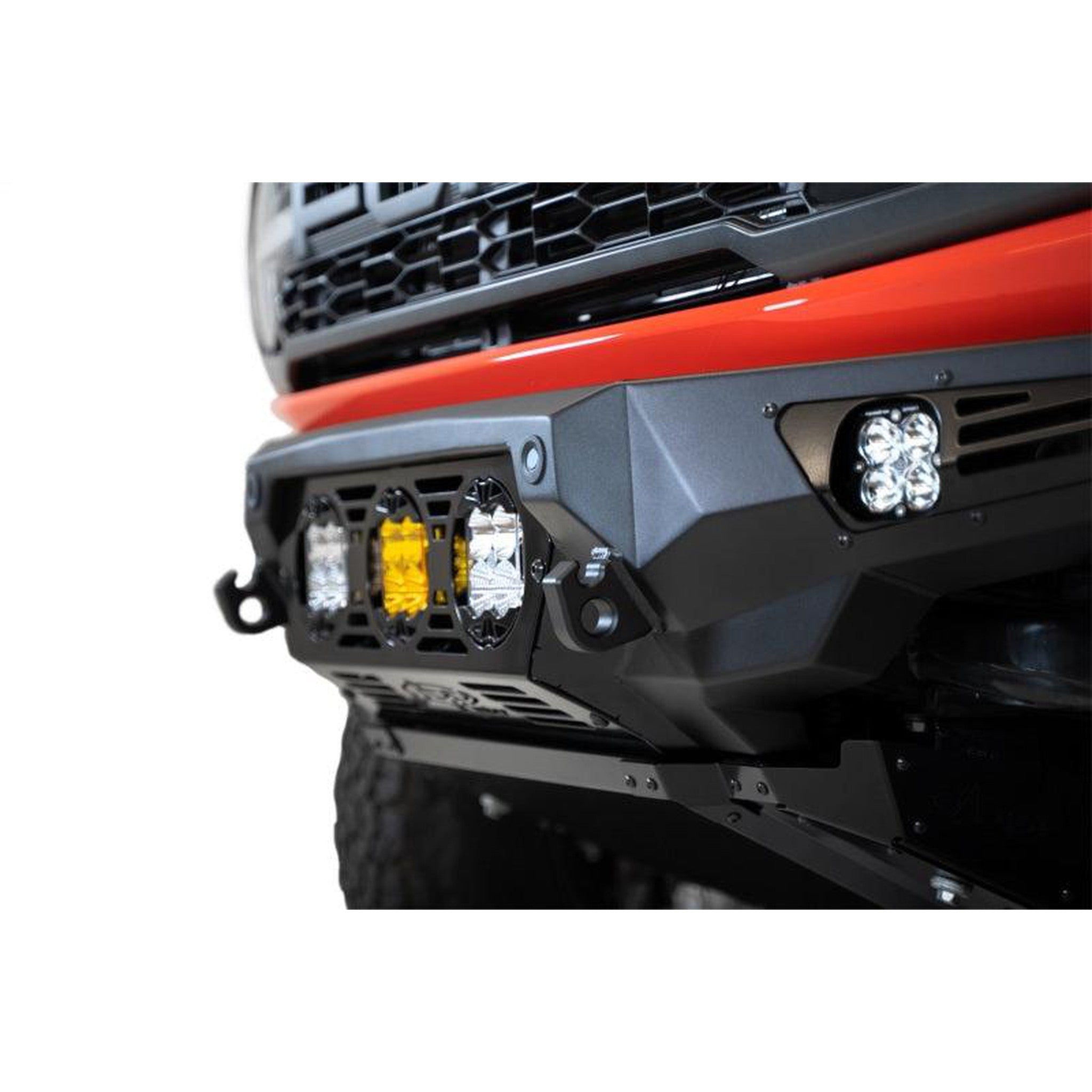 Addictive Desert Designs Bomber Front Bumper (Baja) for 2022+ Ford Bronco Raptor | F260014120103