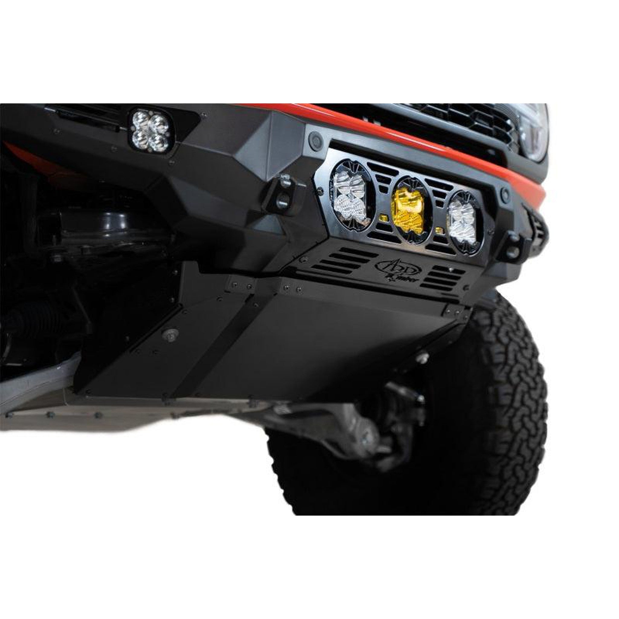 Addictive Desert Designs Bomber Front Bumper (Baja) for 2022+ Ford Bronco Raptor | F260014120103