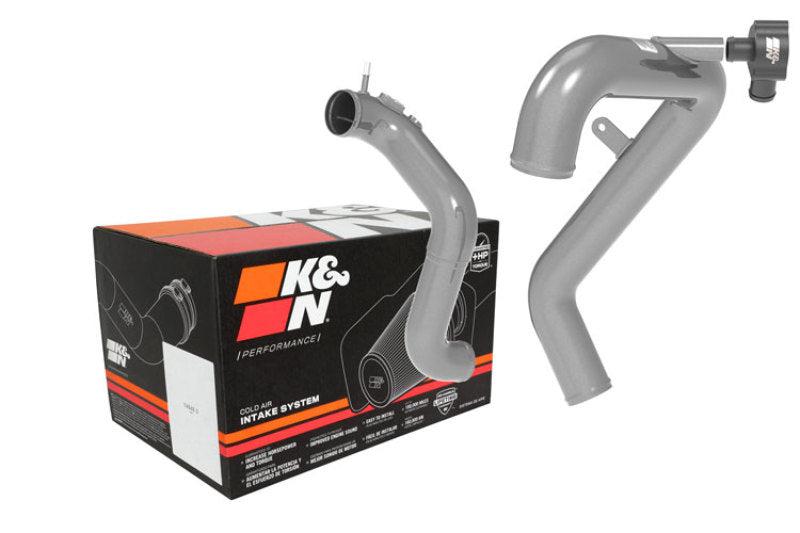 K&N Engineering Aluminum Tube Charge Pipe for 2.3L 2021+ Ford Bronco | knn77-1005KC