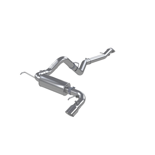 MBRP 3" Cat-Back Single Side Exit 2.3L/2.7L EcoBoost for 2021+ Ford Bronco Aluminized Steel