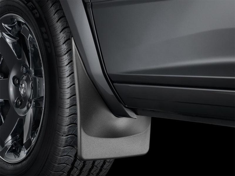 WeatherTech No Drill Mud Flaps for 2021+ Ford Bronco w/ 315 Tires & Plastic bumper Front Set | wet110140