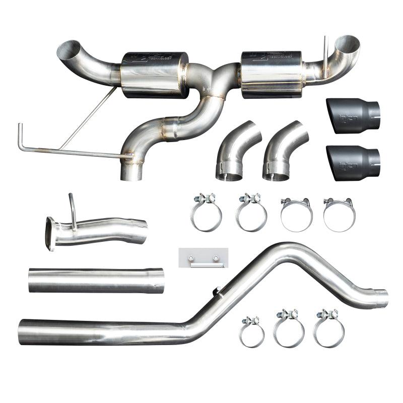 NJEN FULL STAINLESS STEEL EXHAUST SYSTEM | 2021+ FORD BRONCO 2.3 & 2.7 | injSES9300