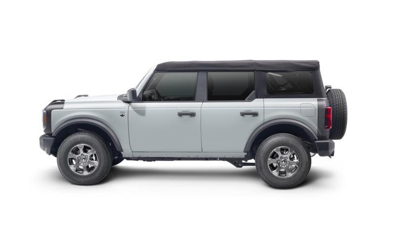 Bushwacker Trail Armor Rear Corner (2pc Rear) Textured Black 21-25 Ford Bronco (2/4 Door) | 14124