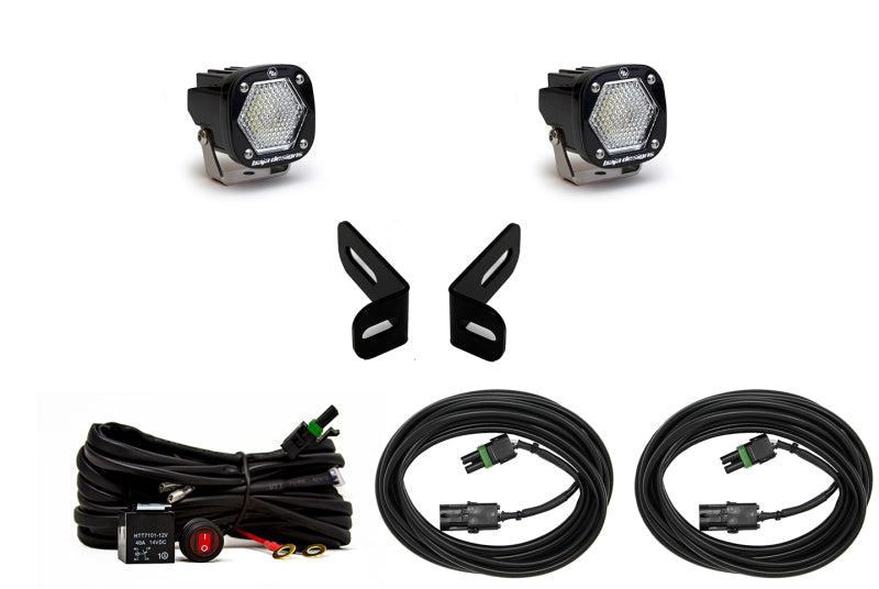 Baja Designs 21+ Ford Bronco Sport Dual S1 WC Dual Reverse Kit - Clear | baj447689