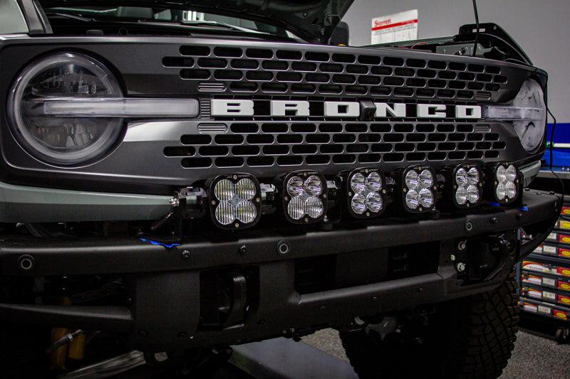 Baja Designs 6 XL Linkable Light Bar Kit Plastic Bumper Mount 2021+ Ford Bronco | baj447768