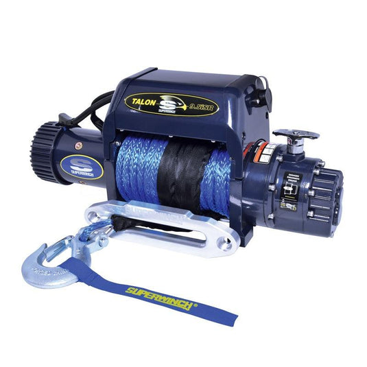 Superwinch 9500 LBS Integrated 12V DC 3/8in x 80ft Synthetic Rope Talon 9.5iSR Winch | suw1695211