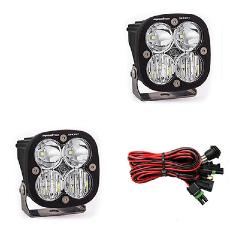 Baja Designs Squadron Sport Driving/Combo Pair LED Light Pods - Clear | baj557803