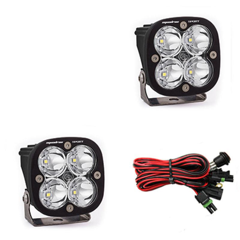 Baja Designs Squadron Sport Spot LED Light Pods - Clear | baj557801