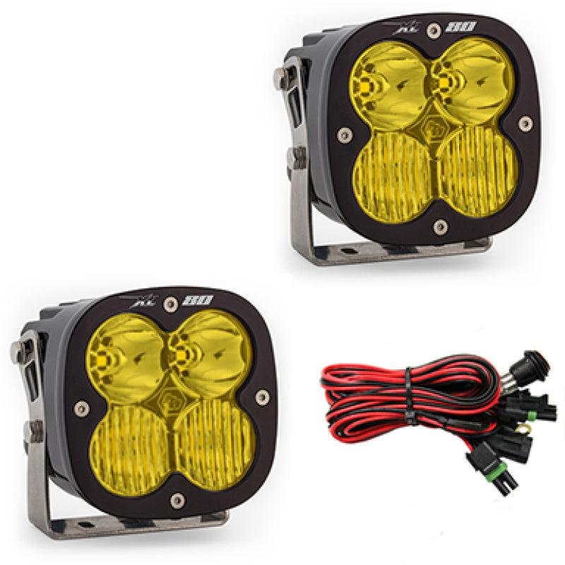 Baja Designs XL80 Series Driving Combo Pattern Pair LED Light Pods - Amber | baj677813