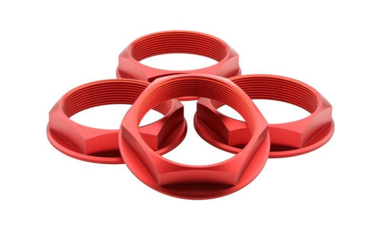 fifteen52 Super Touring (Chicane/Podium) Hex Nut Set of Four - Anodized Red