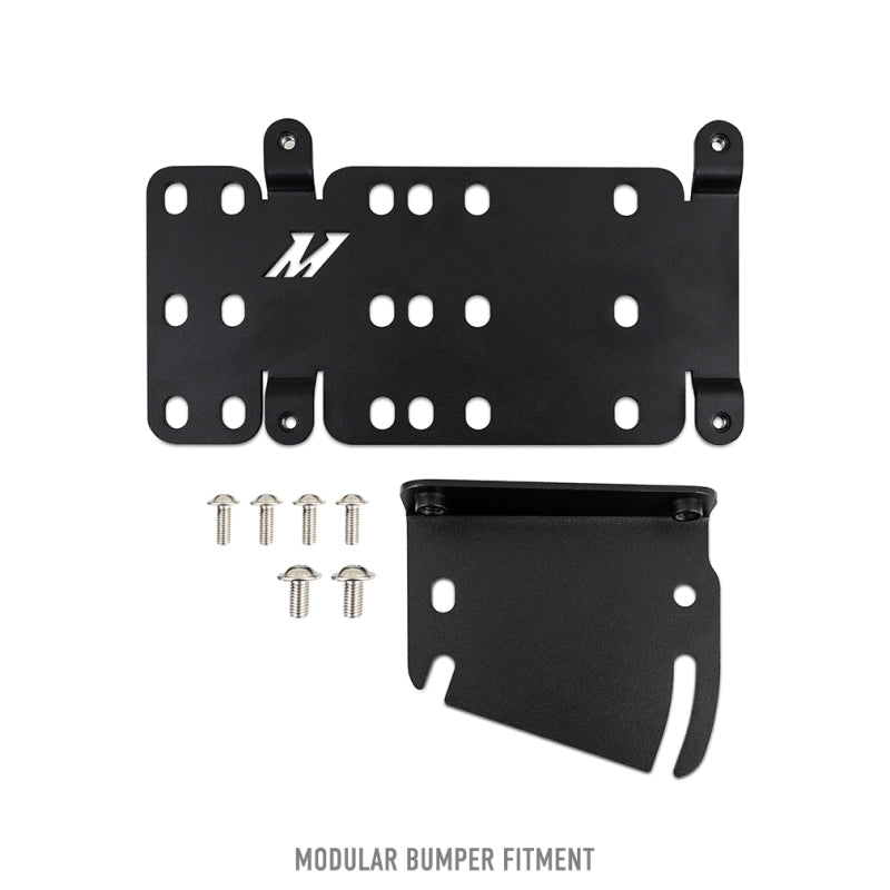 Mishimoto License Plate Relocation Kit for 2021+ Ford Bronco with Modular Bumper | MMLP-BR-21M