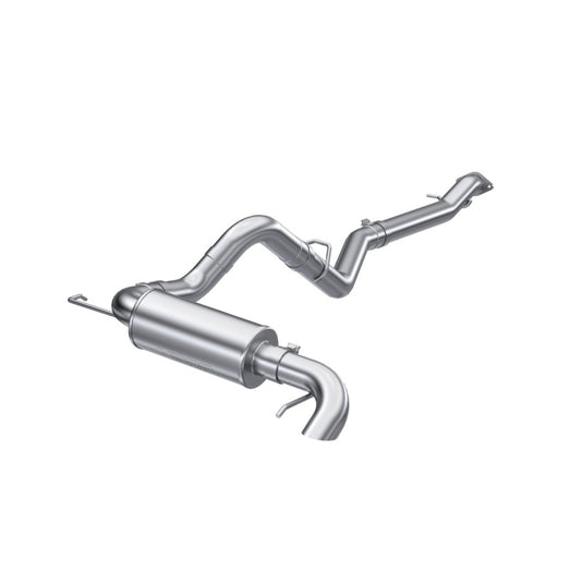 MBRP 3" Cat-Back Single High Clearance Rear Exit T304 Stainless Steel for 2021+ Ford Bronco