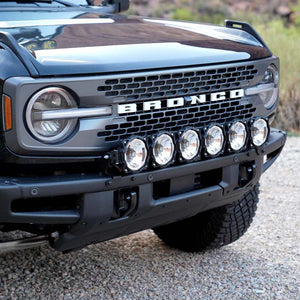 KC HiLiTES Gravity LED Pro6 - 39" Light Bar Kit - for 2021+ Ford Bronco Front Bumper | kcl91341