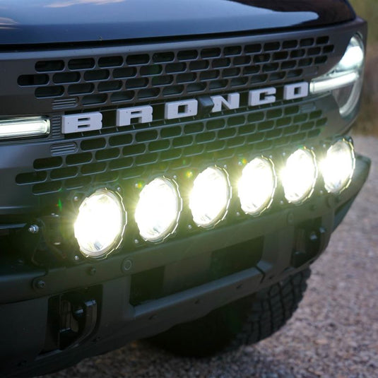 KC HiLiTES Gravity LED Pro6 - 39" Light Bar Kit - for 2021+ Ford Bronco Front Bumper | kcl91341