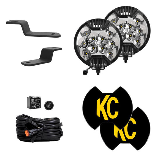 KC HiLiTES SlimLite® LED 2-Light System - Ditch Light Kit for 2021+ Ford Bronco | kcl97161