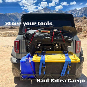 RucRak All-in-one Cargo Carrier, Bike Rack, Table, & More for 2021+ Ford Bronco