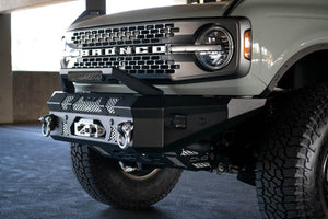 DV8 Offroad Bull Bar Add-On For DV8 Ford Bronco Bumpers - Fits 13in Elite Series Light Bar | dveLBUN-01