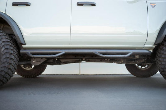 DV8 Off Road Trailing Arm Skid Plates w/ OEM Skid for 2021+ Ford Bronco | dveSPBR-05