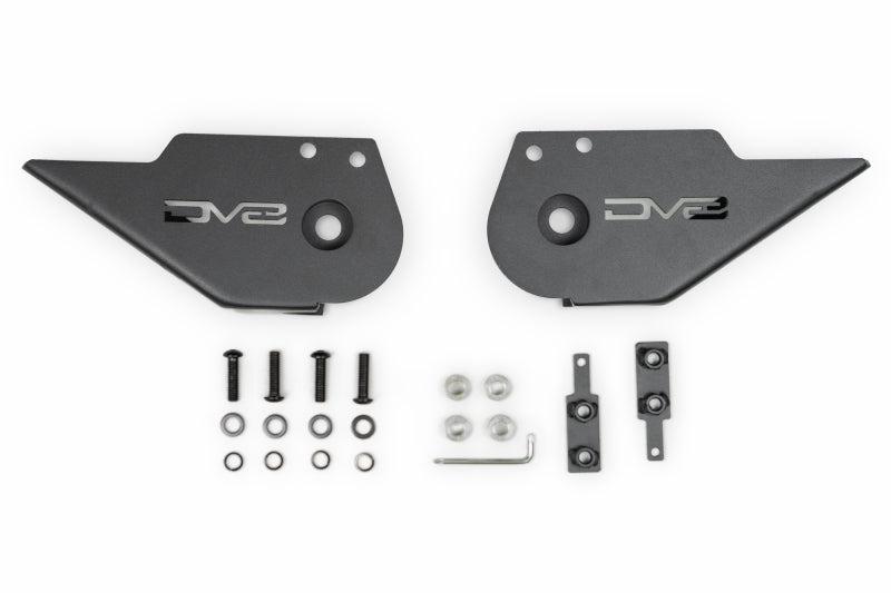 DV8 Off Road Trailing Arm Skid Plates w/ OEM Skid for 2021+ Ford Bronco | dveSPBR-05