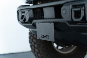 DV8 Offroad License Plate Relocation for Capable Bumper for 2021+ Ford Bronco | dveLPBR-04