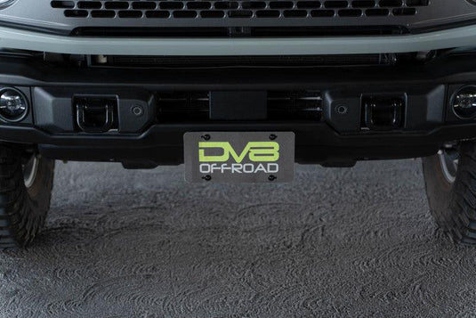 DV8 Offroad License Plate Relocation for Capable Bumper for 2021+ Ford Bronco | dveLPBR-04