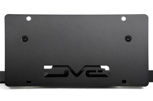 DV8 Offroad Slanted Front License Plate Relocation for Capable Bumper for 2021+ Ford Bronco | dveLPBR-05