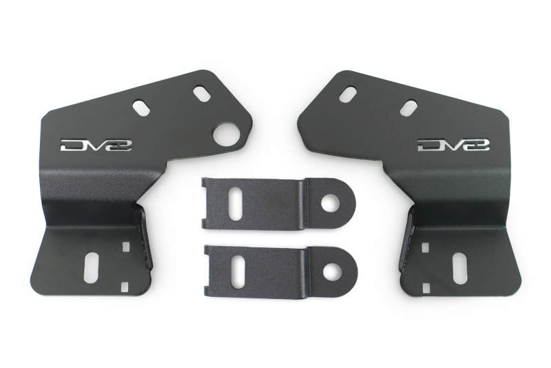 DV8 Offroad A-Pillar Dual LIght Pod Drop Mounts for 2021+ Ford Bronco | dveLBBR-08