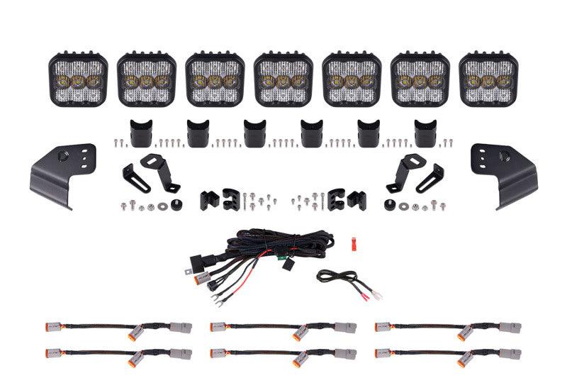 Diode Dynamics SS5 CrossLink Windshield "Sport White" Lightbar Kit 2021+ Ford Bronco | dioDD7232