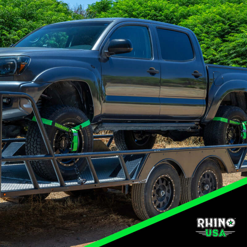 Rhino USA Lasso Straps; Basket Straps - Black | LASSO-STRAPS-BLK