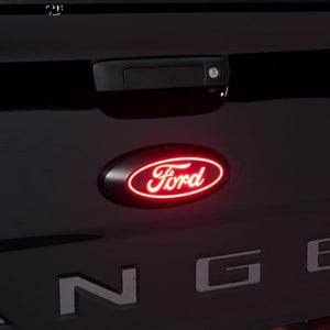 Putco Luminix LED Ford Red Oval Tailgate LED Emblem for 2024+ Ranger Raptor 2019+ Ranger | 92652