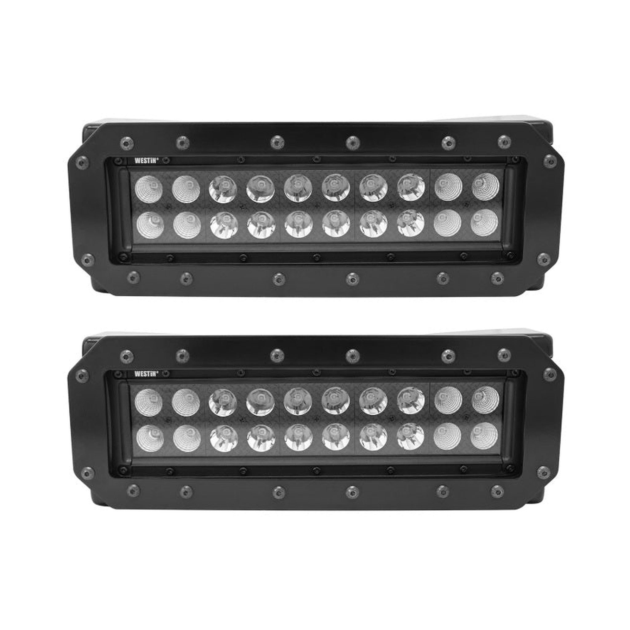 Westin HDX Flush Mount B-FORCE LED Light Kit (Set of 2) w/wiring harness | wes57-0035