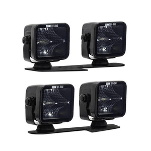 Borne Off-Road Light Pods 4pc Ditch 3x3 Flood for 21+ Ford Bronco | BNLT-BR-21-DT4F