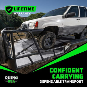 Rhino USA Heavy Duty Vehicle Tie Down Kit (Snap Hook) | TD-VS2INKIT-SNAP